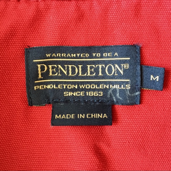 Pendleton Red Utility Jacket - Picture 3 of 7